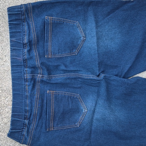 JVinni Flare Women Denim Jeans Sz L Great Condition 4 Pockets - Picture 6 of 9